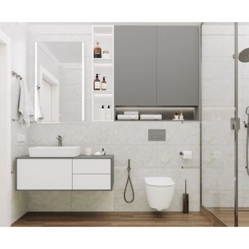 Керамическая плитка Laparet (Лапарет) Poeme кремовый 30х60 см, 00-00-5-18-00-37-4135