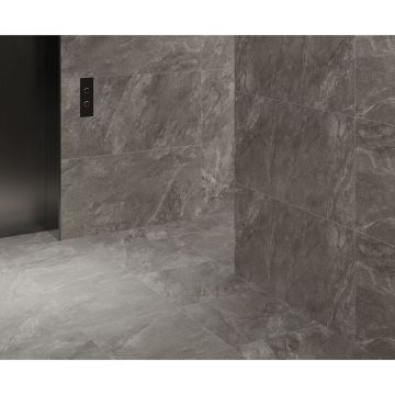 Керамогранит Laparet (Лапарет) Портер Грей Про серый 59,5х119,1 см матовый структурный R10/B, LP6012G0181R