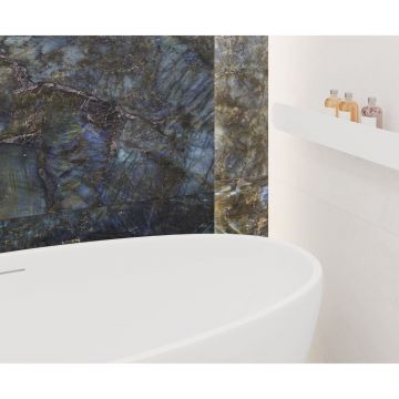 Керамогранит Laparet (Лапарет) Ригел Азул синий 80х160 см матовый