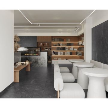 Керамогранит Laparet (Лапарет) Рокки Блэк Про графитовый 60х60 см матовый R10/A