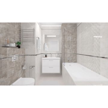 Керамическая плитка Laparet (Лапарет) Savia бежевый 20х50 см