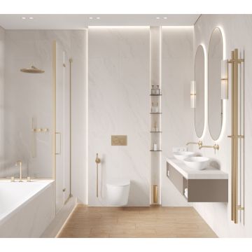 Керамогранит Laparet (Лапарет) Соло Аворио кремовый 59,5х119,1 см матовый, LP6012G0561R