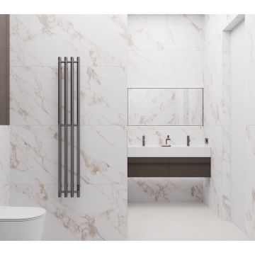 Керамогранит Laparet (Лапарет) Statuario Ice белый 60х120 см лаппатированный шайн