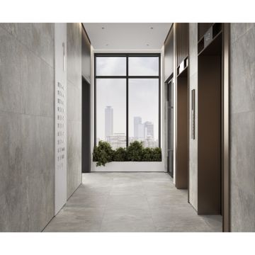 Керамогранит Laparet (Лапарет) Шторм Эш Про серый 59,5х119,1 см матовый структурный R10/B КР, LP6012G0141R