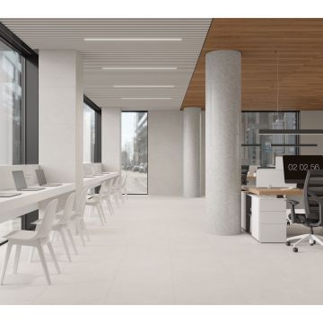 Керамогранит Laparet (Лапарет) Стукко Крема Про кремовый 59,5х119,1 см матовый структурный R10/B, LP6012G0311R