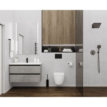 Декор Laparet (Лапарет) Time серый 30x60 см, 04-01-1-18-03-06-4138-2