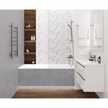 Декор Laparet (Лапарет) Time серый 30x60 см, 04-01-1-18-05-06-4138-1