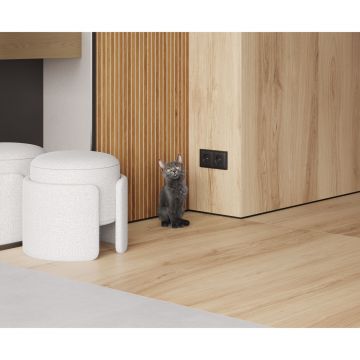 Керамогранит Laparet (Лапарет) Вуд Роял Алмонд бежевый 60х120 см матовый гравированный