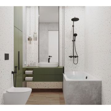 Керамогранит Laparet (Лапарет) Арлекино Бианко белый 59,5х119,1 см матовый , CR6012G0441R