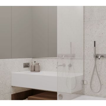 Керамогранит Laparet (Лапарет) Гранито Гриджио серый 59,5х119,1 см матовый, CR6012G0471R