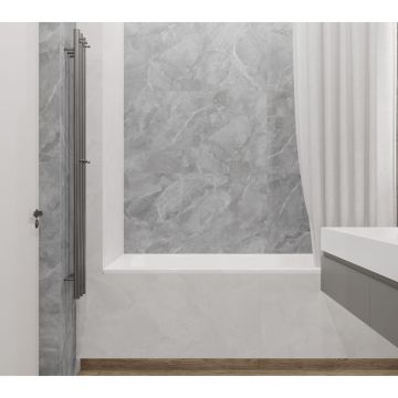 Керамогранит Laparet (Лапарет) Регнум Гриджио серый 59,5х59,5 см матовый, CR6060G0401R