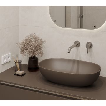 Керамогранит Laparet (Лапарет) Сассо Беж бежевый 59,5х119,1 см матовый, CR6012G0421R