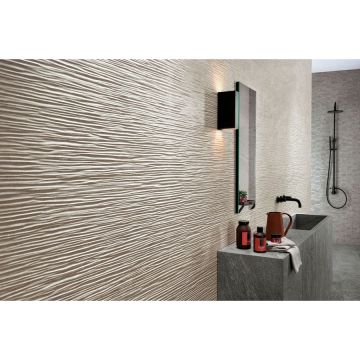 Керамическая плитка Atlas Concorde (Атлас Конкорд) 3D Wave Gypsum (8Bdg) 40x80 см