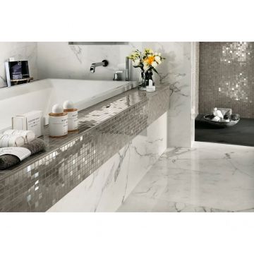 Керамогранит Atlas Concorde (Атлас Конкорд) Marvel Calacatta Extra Lappato (Ay2R) 120x120 см, лаппатированный