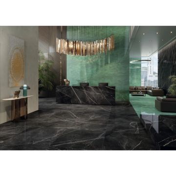 Керамогранит Atlas Concorde (Атлас Конкорд) Marvel Meraviglia Black Origin Lappato (Ajh6) 120x278 см, лаппатированный