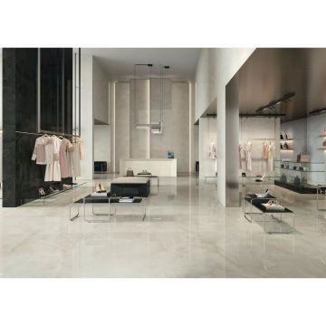 Керамогранит Atlas Concorde (Атлас Конкорд) Marvel Onyx White Lappato (Ajbk) 120x120 см, лаппатированный