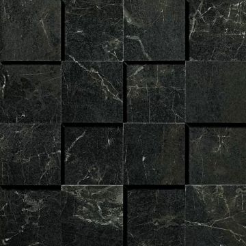 Керамогранит Atlas Concorde (Атлас Конкорд) Marvel Noir St.Laurent Mosaico 3D (Adqb) 30x30 см
