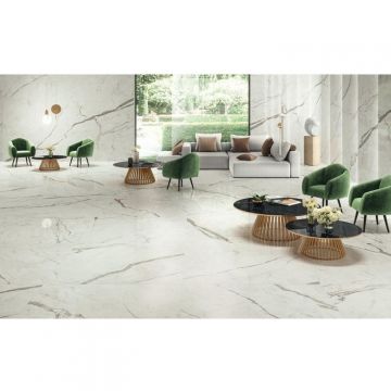 Керамогранит Atlas Concorde (Атлас Конкорд) Marvel Calacatta Prestigio 75x75 см Silk