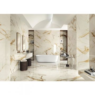 Керамогранит Atlas Concorde (Атлас Конкорд) Marvel Calacatta Prestigio 75x75 см Silk