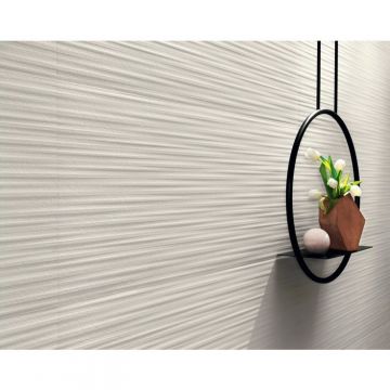 Плитка Atlas Concorde (Атлас Конкорд) 3D Wall Plaster Combed White 50x120 см, AHQX