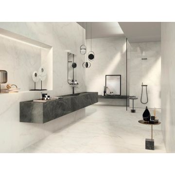 Керамогранит Atlas Concorde (Атлас Конкорд) Marvel Shine Calacatta Delicato Silk 60x60 см, A5TC