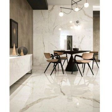 Керамогранит Atlas Concorde (Атлас Конкорд) Marvel Shine Calacatta Delicato Matt 60x120 см, толщ. 9 мм (2 плиты), A4QW