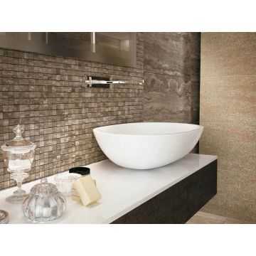 Мозаика Atlas Concorde (Атлас Конкорд) Супернова Марбл Вудстоун Шампань 30,5х30,5 см, 600110000065