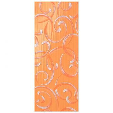 Декор Атлас Конкорд Gioia Arancio 20х50 см оранжевый глянцевая 8GDA, Gioia Deco Arancio, Atlas Concorde
