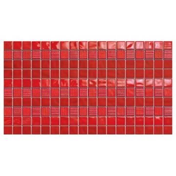 Плитка Атлас Конкорд Vivace Rosso Riga 25х45 см красная глянцевая 3VRO, Vivace, Atlas Concorde