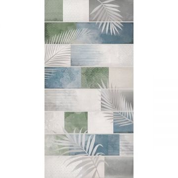 Плитка настенная Azori (Азори) Bricks Leaf 31.5х63 см, 00-00003250