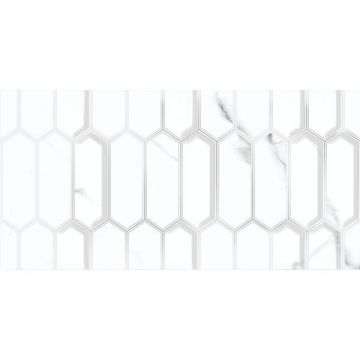 Плитка настенная Azori (Азори) Calacatta Opaco Diamond 31.5х63 см, 00-00108674