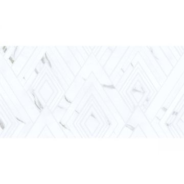 Плитка настенная Azori (Азори) Carrara Geometria 31.5х63 см, 00-00108696