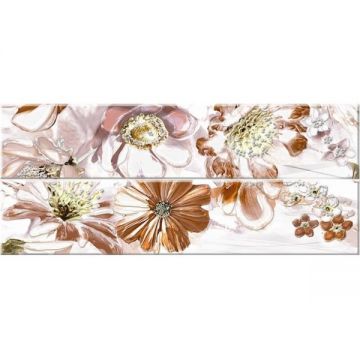 Комплект бордюров Azori (Азори) из 2 частей Dream Mocca Floret, 583081002