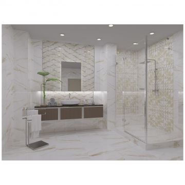 Керамогранит Азори Калакатта королевский матовая / R 60х60 см Calacatta royal 46,08 кв.м 1с Azori