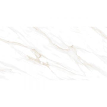 Керамогранит Ceradim (Керадим) Calacatta Clarity Gold белый 60х120 см полированный