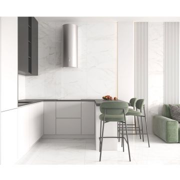 Керамогранит Ceradim (Керадим) Calacatta Faro Grey белый 60х60 см полированный