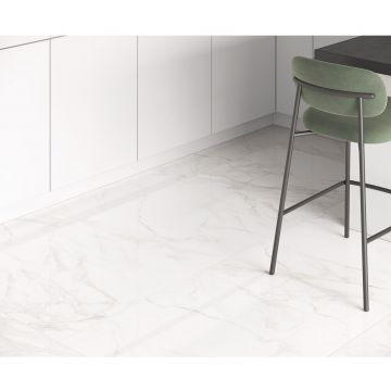 Керамогранит Ceradim (Керадим) Calacatta Faro Grey белый 60х60 см полированный