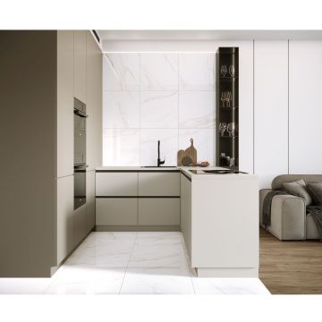 Керамогранит Ceradim (Керадим) Calacatta Regal Gold белый 60х60 см полированный