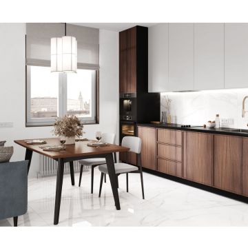 Керамогранит Ceradim (Керадим) Calacatta Regal Grey белый 60х60 см полированный