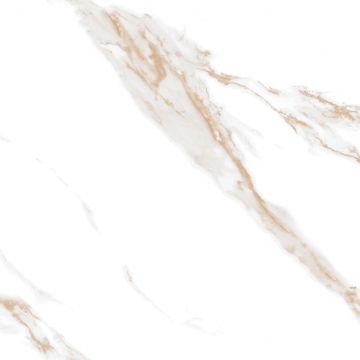 Керамогранит Ceradim (Керадим) Calacatta Sharp Gold белый 60х60 см полированный