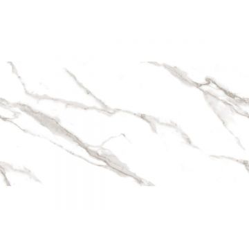 Керамогранит Ceradim (Керадим) Calacatta Sharp Silver белый 60х120 см полированный