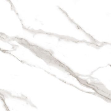 Керамогранит Ceradim (Керадим) Calacatta Sharp Silver белый 60х60 см полированный