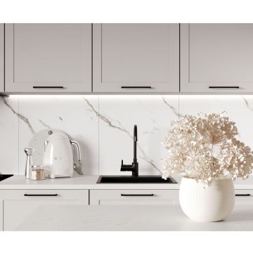 Керамогранит Ceradim (Керадим) Calacatta Sharp Silver белый 60х60 см полированный