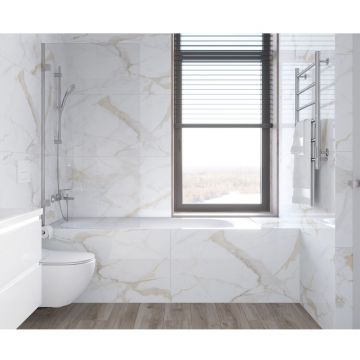 Керамогранит Ceradim (Керадим) Calacatta Superior белый 60х120 см полированный