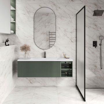 Керамогранит Ceradim Carrara Immense белый 60х120 см полированный