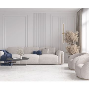 Керамогранит Ceradim Carrara Immense белый 80х80 см полированный