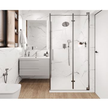 Керамогранит Ceradim (Керадим) Carrara Terrific Silver белый 60х120 см матовый