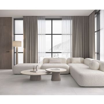 Керамогранит Ceradim (Керадим) Cement Strength Grey серый 60х60 см матовый