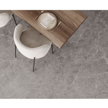 Керамогранит Ceradim (Керадим) Mramor Chic Grey серый 60х60 см полированный