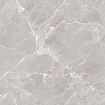 Керамогранит Ceradim (Керадим) Mramor Chic Silver серый 60х60 см полированный